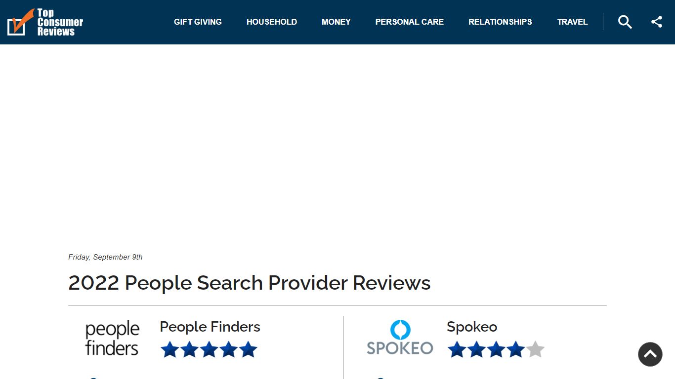 People Finders vs Spokeo for August 2022 | People Search Providers